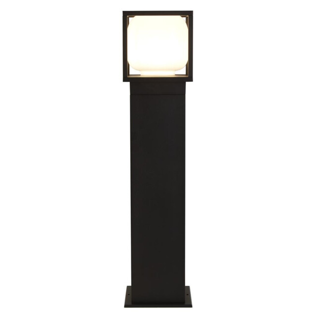 Athens Outdoor 1 Light LED Post, Die Cast, Opal Shade IP54 3000K - image 1
