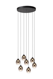 Tamino Pendant light Ø52cm LED Dim. 3000K - Black - thumbnail 1
