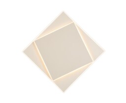 Dakla Flush Wall Lamp, 18W LED, 3000K, 1090lm, IP20, White
