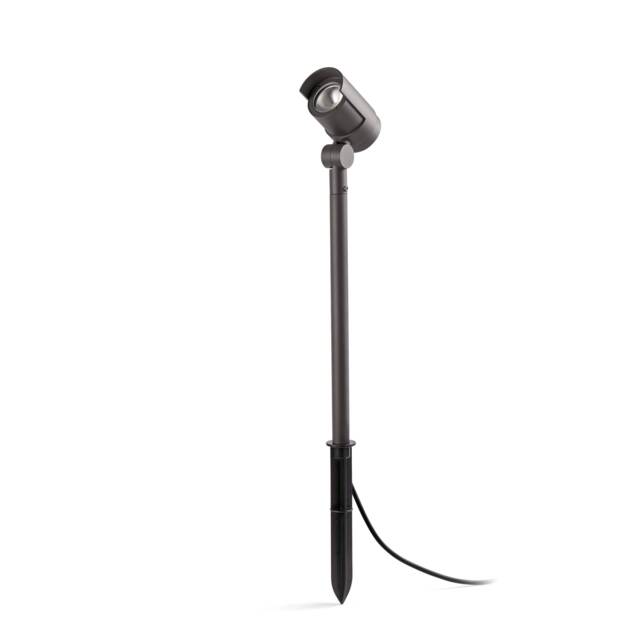 Foc LED Outdoor Tall Spike Light Dark Grey IP65 - image 1