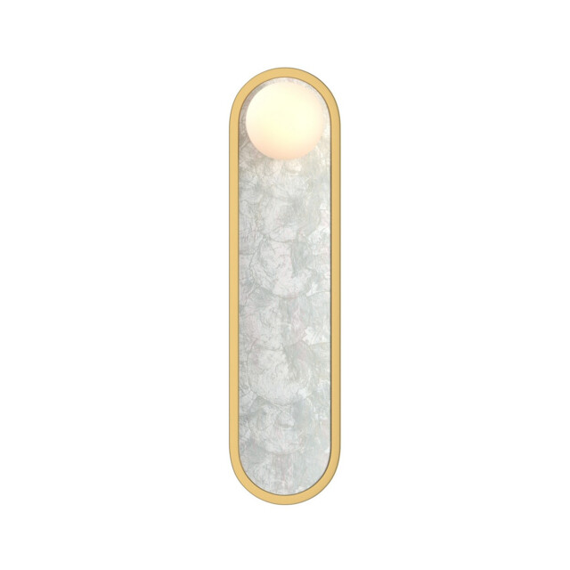 Blink LED Wall Lamp Brass - image 1