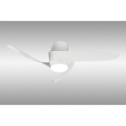 Groenland S 100cm 24W LED Dimmable Ceiling Light With 30W DC Fan, 2700-5000K Remote Control, 2640lm, White - thumbnail 2