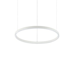 Oracle Slim 50cm Non Dim 3000K Round Integrated LED Circle Ceiling Pendant Lamp White