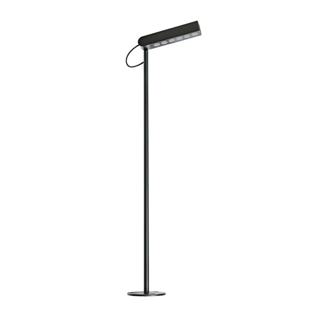 Zambelis 15.2cm Outdoor Bollard Sandy Black LED 3000K IP65 8W - image 1