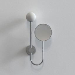 Orb Bathroom Mirrors Polished Chrome IP44, G9 - thumbnail 5