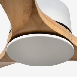 Kauai XXL Ceiling Fan Matt White, Pine Tuya Smart System - thumbnail 3