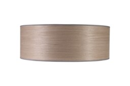 Jerusalem Round, 600 x 210mm Wood Effect Shade, Grey Oak, White Laminate - thumbnail 3