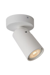 Xyrus Modern Ceiling Spotlight 9cm - LED Dim to warm - GU10 - 1x5W 2200K/3000K - White - Special Offer - thumbnail 1