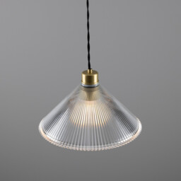 Rebell Dome Pendant, Satin Brass - thumbnail 3