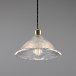Rebell Dome Pendant, Satin Brass - thumbnail 2