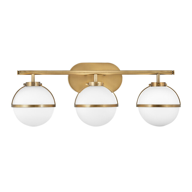 Hinkley Hollis Bathroom Wall Lamp Heritage Brass, IP44 - image 1