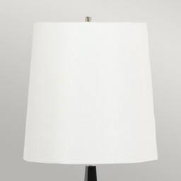 Ascent Floor Lamp with Tapered Shade, Black - thumbnail 2