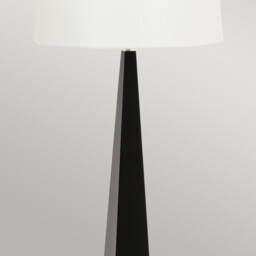 Ascent Floor Lamp with Tapered Shade, Black - thumbnail 3