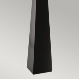 Ascent Floor Lamp with Tapered Shade, Black - thumbnail 5