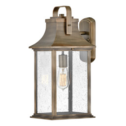 Hinkley Grant Outdoor Wall Lantern Burnished Bronze, IP44