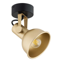 Lenora Dome Wall Lamp Gold, Black - thumbnail 5