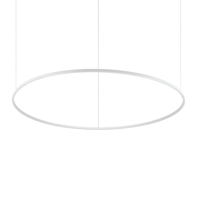 Oracle Slim 150cm Non Dim 4000K Round Integrated Led Pendant Ceiling Light White