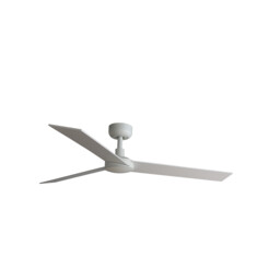 Rudder 132cm Ceiling Fan Matt White, Ash Blade, 3 Blade Reversible - thumbnail 1
