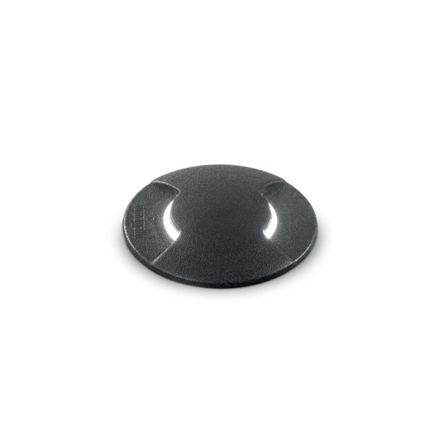 Way 12cm Round 2 Direction Outdoor Recessed Ground Light Black 1x GX53 IP67 - image 1