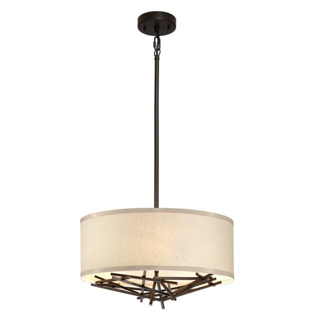 Taiko 3 Light Pendant Olde Bronze - image 1
