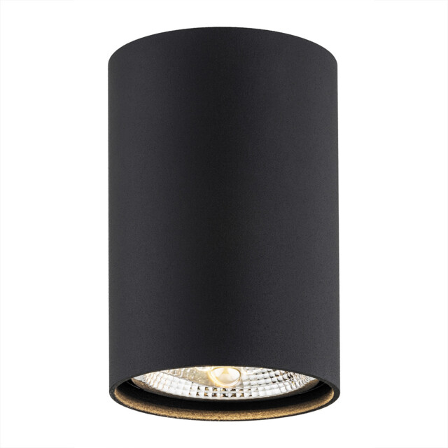 Tubo Surface Mounted Downlight Black Structure 3000K - image 1