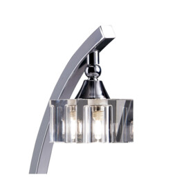 Cuadrax Table Lamp 1 Light G9, Polished Chrome - thumbnail 5