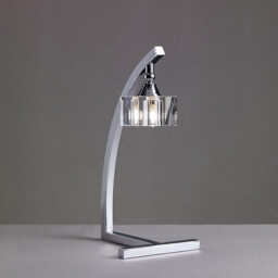 Cuadrax Table Lamp 1 Light G9, Polished Chrome - thumbnail 2