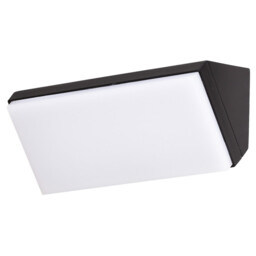 Keen Outdoor Down Wall Lamp Sandy Black Aluminium LED 12W 1080Lm 3000K IP65