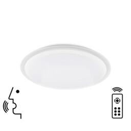 Edge Smart Ceiling, 56W LED, 3000-5000K Tuneable White, 3000lm, Remote Control, 3yrs Warranty - thumbnail 1