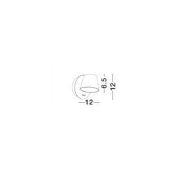 Amadeo Single Spotlight White Aluminium Adjustable Switched LED 6W 528Lm 3000K - thumbnail 2
