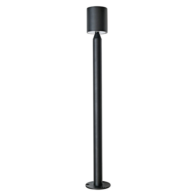 Altara 60cm Outdoor Bollard Sandy Black LED 3000K IP65 - image 1