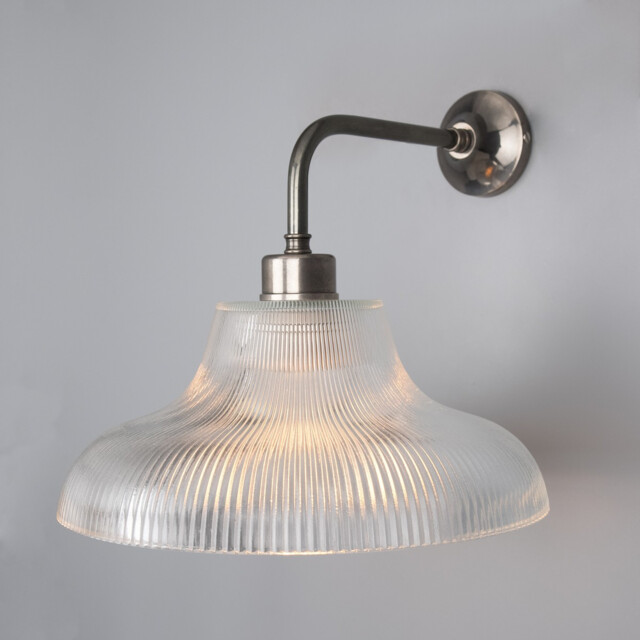 Mono 30cm Wall Light, Antique Silver - image 1