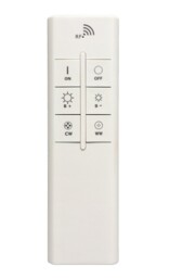 Fusion Flush Ceiling Light 50cm Round 40W LED 3000-6500K Tuneable, 1920lm, Remote Control Chrome, Acrylic - thumbnail 3