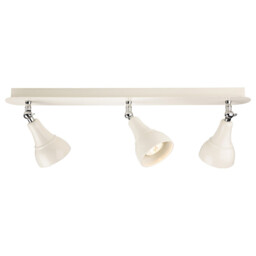 Country 3 Light Spotlight Bar Cream, GU10
