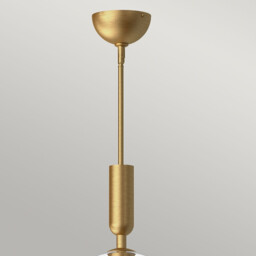 Alora Mood Jude Dome Pendant Ceiling Light Contemporary Brushed Gold 1x E27 - thumbnail 5