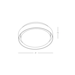 Solara Outdoor Flush Sandy White LED 3000K IP65 - thumbnail 3