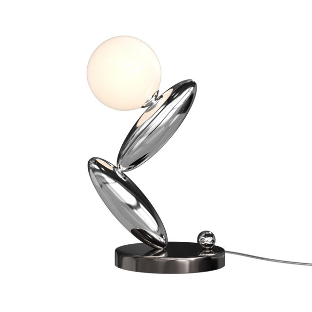 Resonance LED Table Lamp Platinum 3000K Dimmable - image 1