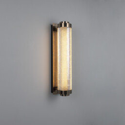 Ashford Linear Wall Light, Antique Silver - thumbnail 1