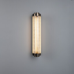 Ashford Linear Wall Light, Antique Silver - thumbnail 2