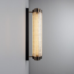 Ashford Linear Wall Light, Antique Silver - thumbnail 3