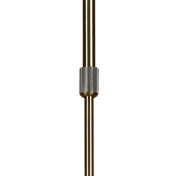 Alaska Pendant Convertible To Semi Flush 4 Light L1/SGU10, Antique Brass - thumbnail 5