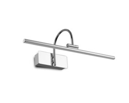Fusion Wall Lamp, Picture Light, 12W, 3000K, 908lm, Polished Chrome - thumbnail 1