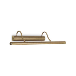 Mirror 4 Light Picture Wall Light Antique Brass, G9 - thumbnail 1