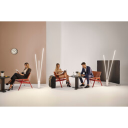 Vertical Pendant/Floor Lamp, 36W LED, 3000K, 2160lm, Dimmable, White, 3yrs Warranty - thumbnail 5