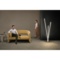 Vertical Pendant/Floor Lamp, 36W LED, 3000K, 2160lm, Dimmable, White, 3yrs Warranty - thumbnail 3