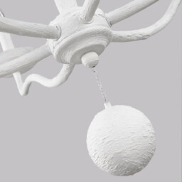 Feiss Annie Multi Arm Chandelier Plaster White - thumbnail 3