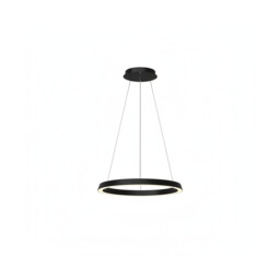 Circular Downward Surface 62cm Home Black LED 33W 3000K Dali Dimmming - thumbnail 1