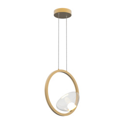 Lyrios Pendant Ceiling Light Gold Matt LED 3000K Dimmable