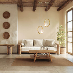 Lyrios Pendant Ceiling Light Gold Matt LED 3000K Dimmable - thumbnail 3