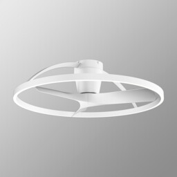 Nepal II 75cm 32W LED Dimmable Light With 32W DC Reversible Fan, White Finish Remote Control, 4000lm - thumbnail 2